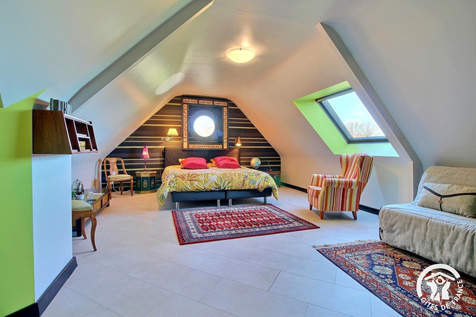 Chambre 1 avec lit double photo 1