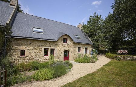 G&icirc;te n&deg;56G10150 Languidic - Morbihan - Fa&ccedil;ade Sud du gite