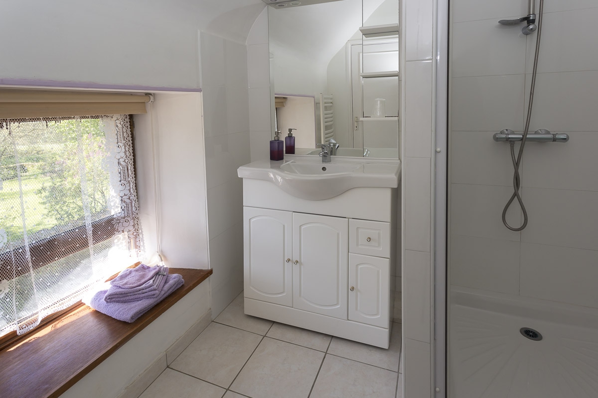 salle d'eau chambre lilas photo 9