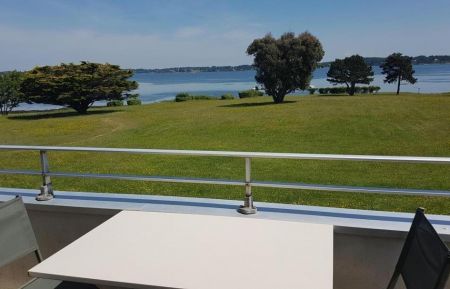 Vue du balcon, le Golfe du Morbihan Gîte n°56G11648 Locmariaquer - Morbihan - Vue du balcon, le Golfe du Morbihan