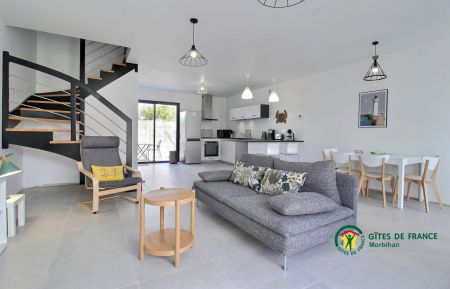 G&icirc;te n&deg;56G23440 Saint-Pierre-Quiberon - Morbihan - Maison de vacances spacieuse pour 4/6 personnes &agrave; 300 m&egrave;tres de la plage.
