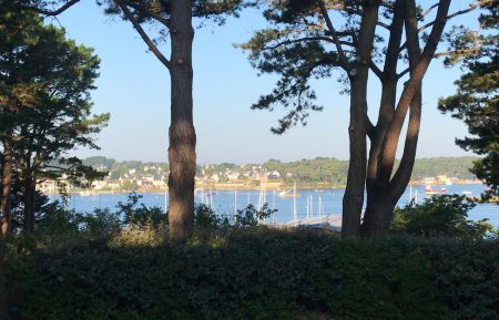 vue de la tèrrasse du petit déjeuner quand la météo le permet Chambre d'hôtes n°56G56478 Saint-Philibert - Morbihan - vue de la tèrrasse du petit déjeuner quand la météo le permet