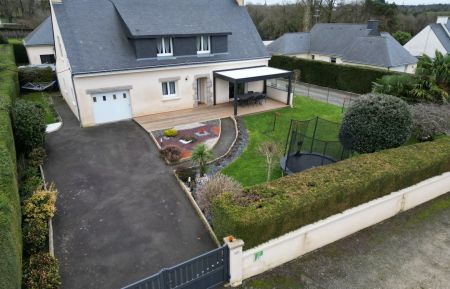 G&icirc;te n&deg;56G14926 Noyal-Muzillac - Morbihan - vue a&eacute;rienne de la location