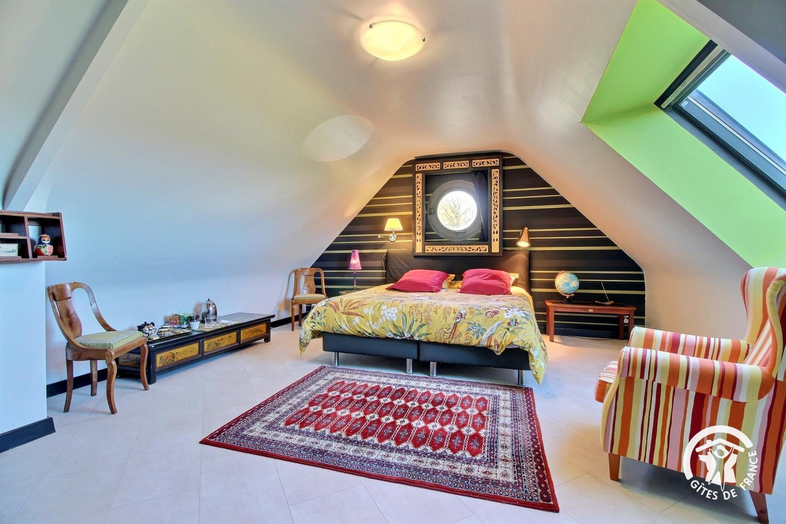 Chambre double avec lit de 180 x 200 photo 7