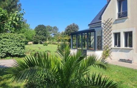 Le jardin et la maison Gîte n°56G11663 Locmariaquer - Morbihan - Le jardin et la maison