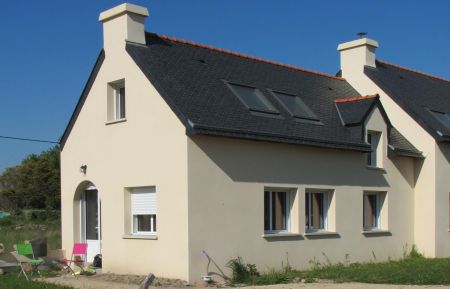 G&icirc;te n&deg;56G169121 Plouhinec - Morbihan - Fa&ccedil;ades ouest et sud