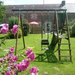 Jardin avec portique